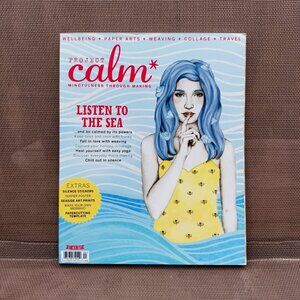 PROJECT CALM Mindfulness Through Making Book - Listen To The Sea